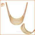 brass tubes necklace